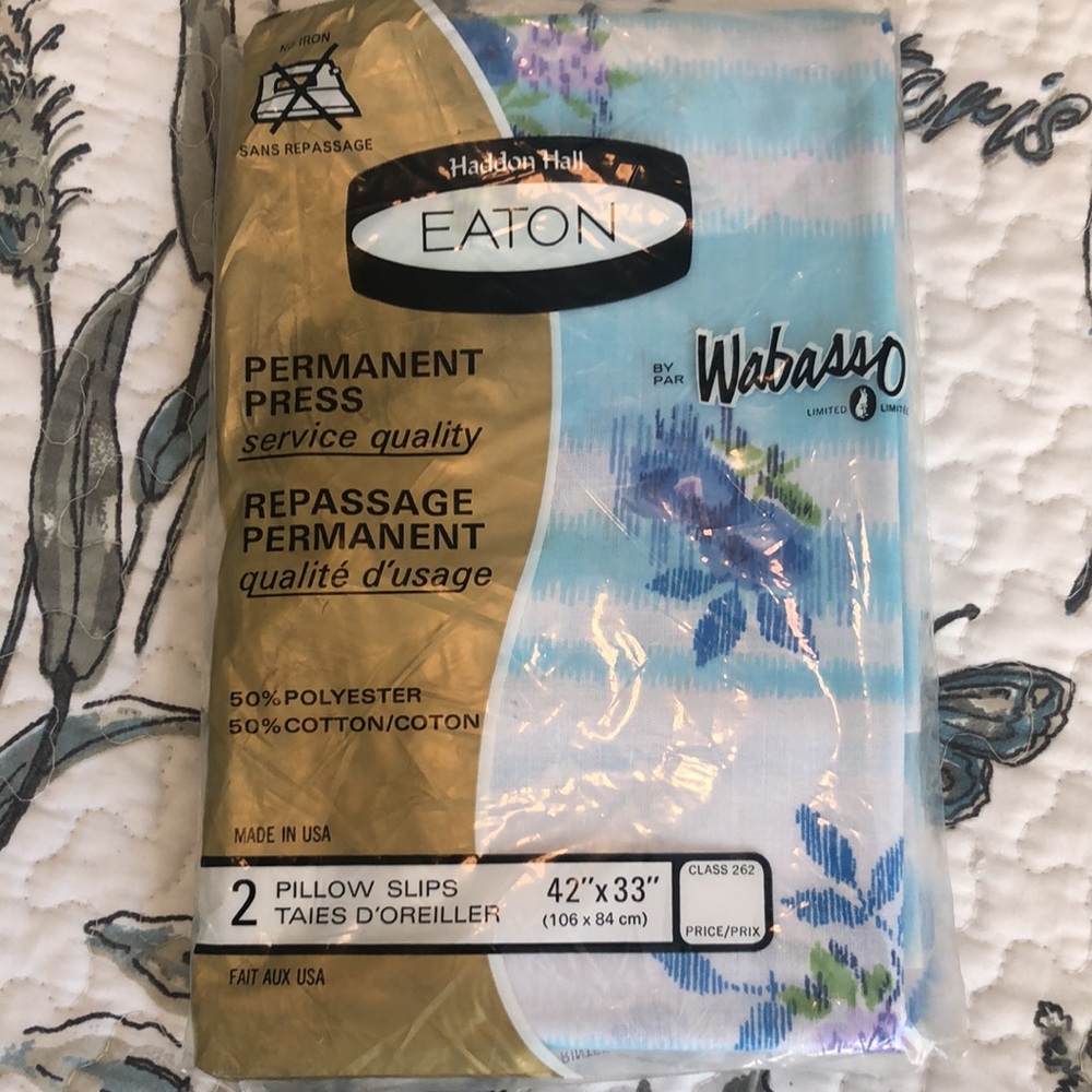 Vintage Pillow Case slips (2)